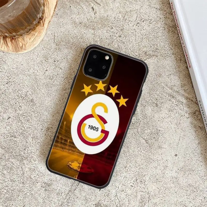 

Turkey Galatasaray Soft Phone Case For Iphone 6 6s 7 8 Plus XR X XS XSmax 11 12 Pro Mini Max