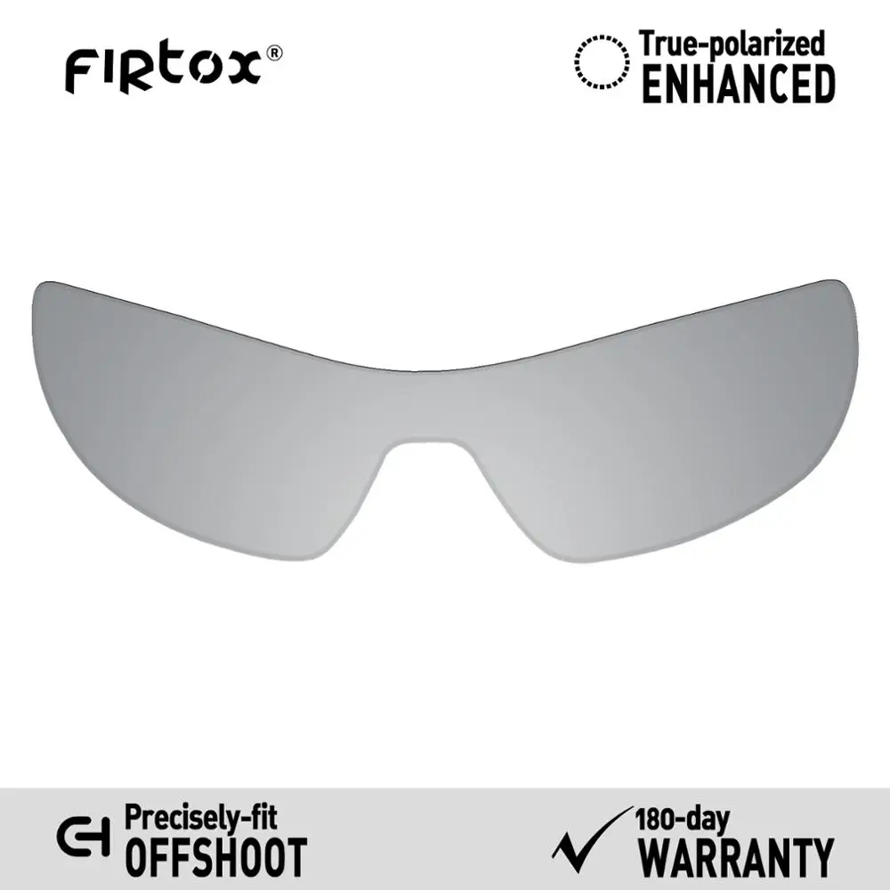 Silver-Polarized Firtox настоящие поляризованные Сменные рассеиватели UV400 для солнцезащитных очков-солнцезащитных очков ocley Offshoot OO9190(Только Совместимые линзы)-несколько цветов - Цвет линз: Silver-Polarized