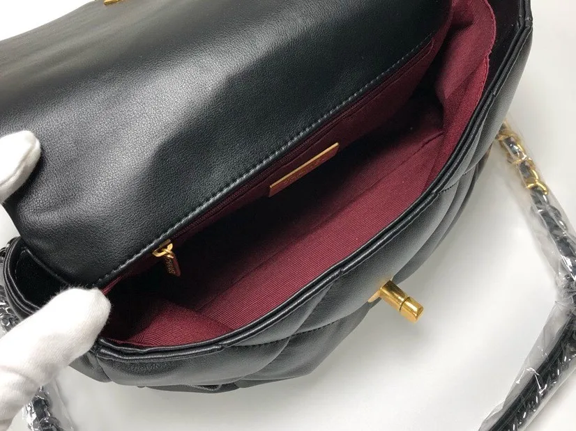 

New Sheep Leather Shoulder Bag For Women's Designer Luxury Fashion Flap Pocket Handbags Classic Slant Vintage