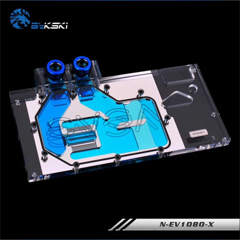 Bykski полный охват GPU водный блок для EVGA GTX1080 GTX1070 FTW видеокарта N EV1080 X|gpu water block|water