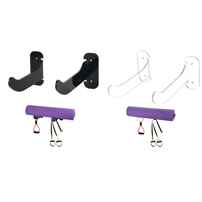 

Акриловый Коврик для йоги, настенный держатель, пенопластовый Коврик для упражнений, роллер, стеллаж для хранения, настенная вешалка для ко...