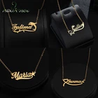 2021 модное ожерелье Nextvance с индивидуальным именем кулон из нержавеющей стали различные стили ювелирных изделий подарочные аксессуары