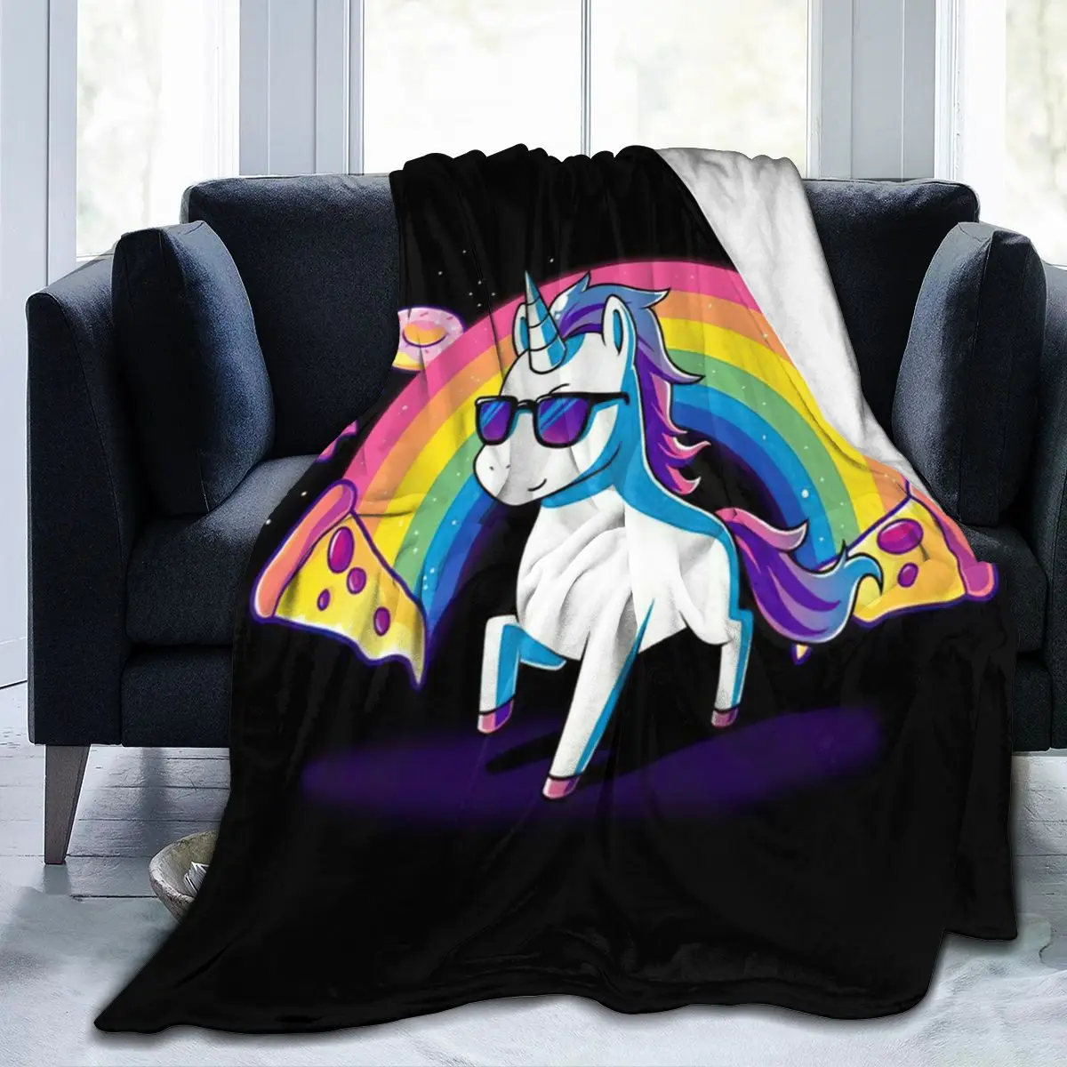 

3D Cartoon Sherpa Blanket Warm Super Soft Flannel Office Nap Bedspread Sofa Bedding Plush Quilt Plaids 300699369