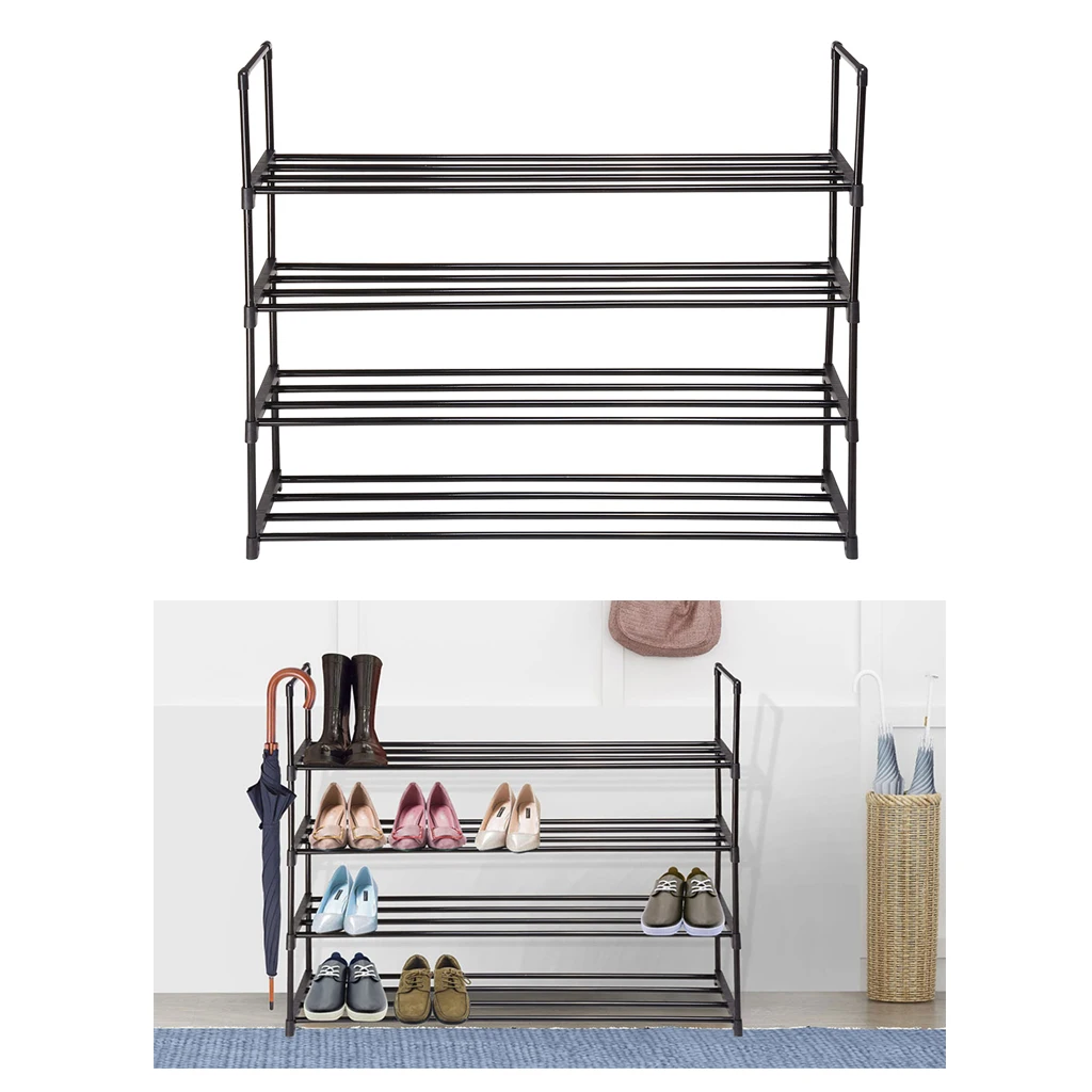 

4 Tier Shoe Rack Organizer Stand Storage Shelf