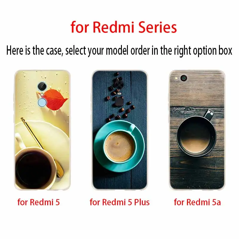 Soft Case For Xiaomi Redmi Note 10 9 8 7 6 5 Pro Max 10S 9S 9T 8T 4G 5G Cover Coffe Break | Мобильные телефоны и