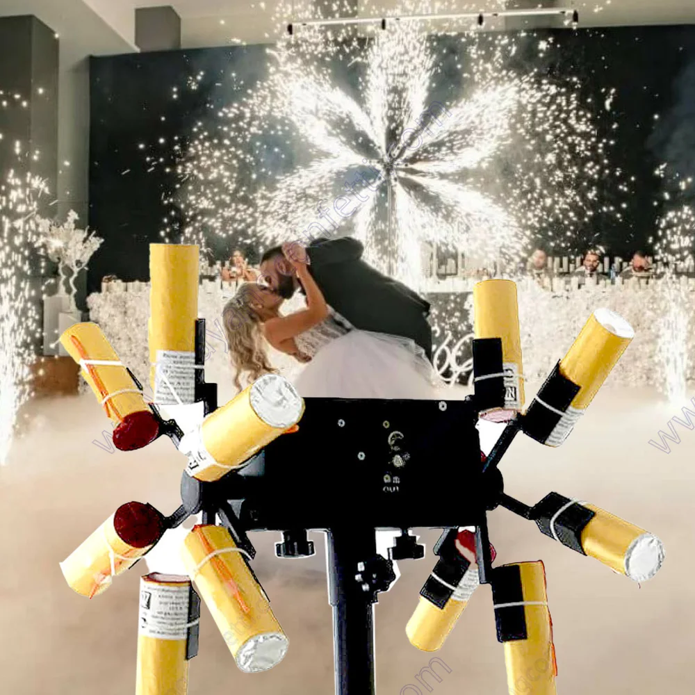 Пожарная система огнеупорная машина искрящая пиротехника для свадьбы в