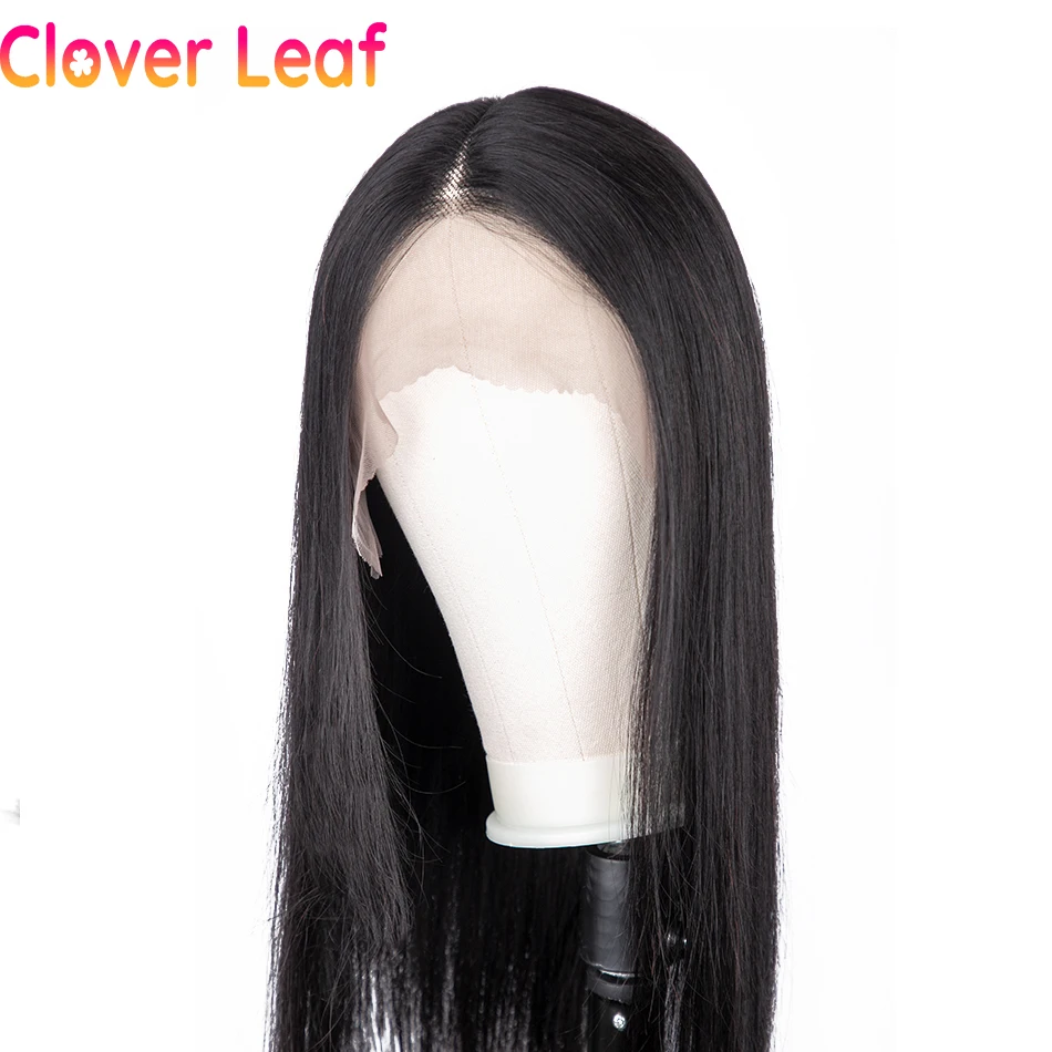 Парик из натуральных волос на сетке 13x1 с прямым закрытием | Шиньоны и парики