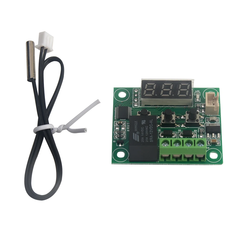 СВЕТОДИОДНЫЙ цифровой термостат контроллер температуры термометр с линейным