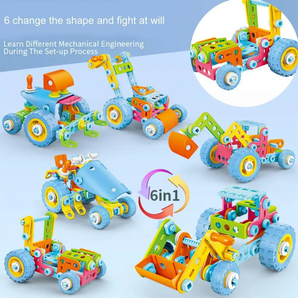 

Building Blocks Construction Engineering Vehicle Toy Particle Blocks Wear-resistant Puzzle Blocks