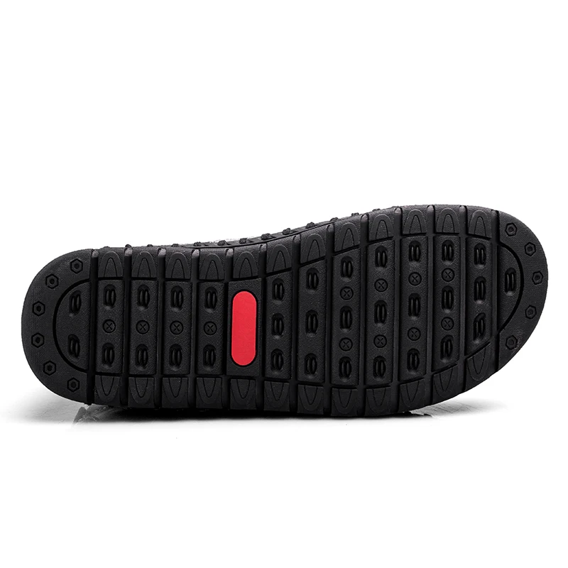 

Genuine Leather Harajuku Lazy Socks Shoes Classic Loafer Men Running Shoes Comfortable Sneakers Outdoor Footwear Office Business