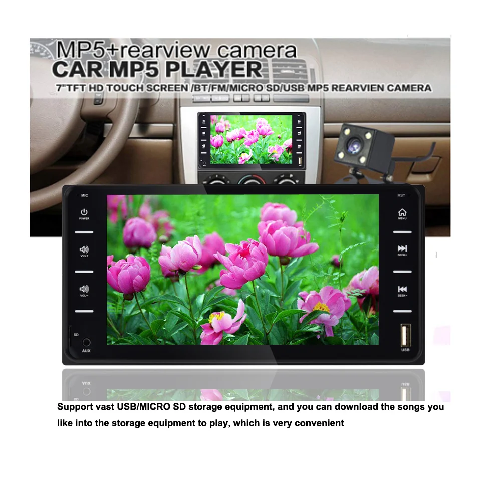 Автомобильный аудио MP5 DVD-плеер для Toyota Corolla VIP |