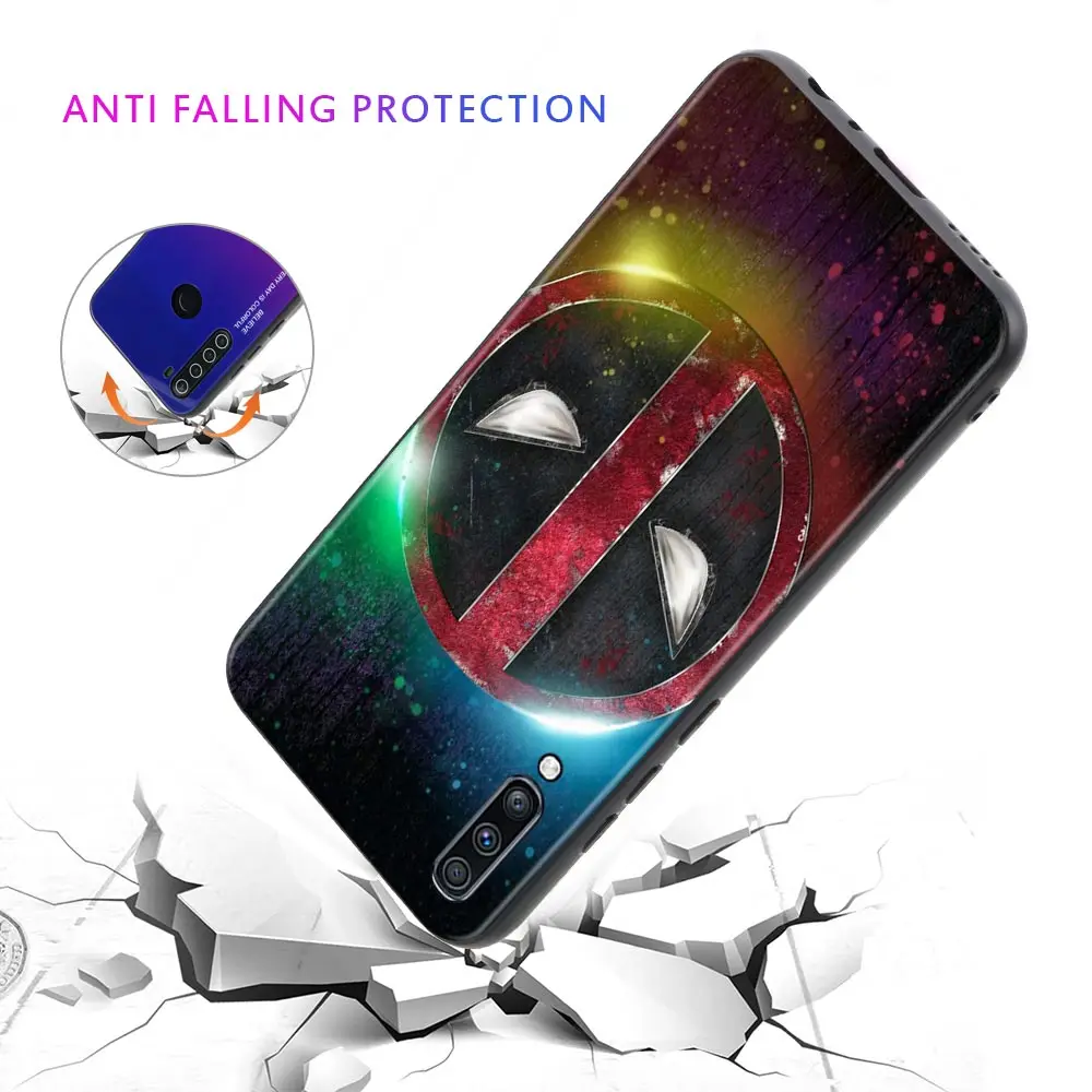Marvel Deadpool Case For Samsung Galaxy A50 A70 A40 A30 A30s A20s A20e A20 A10 M51 M31 M32 M31s M30s M62 M52 M11 M01 M12 M21 M22 | Мобильные