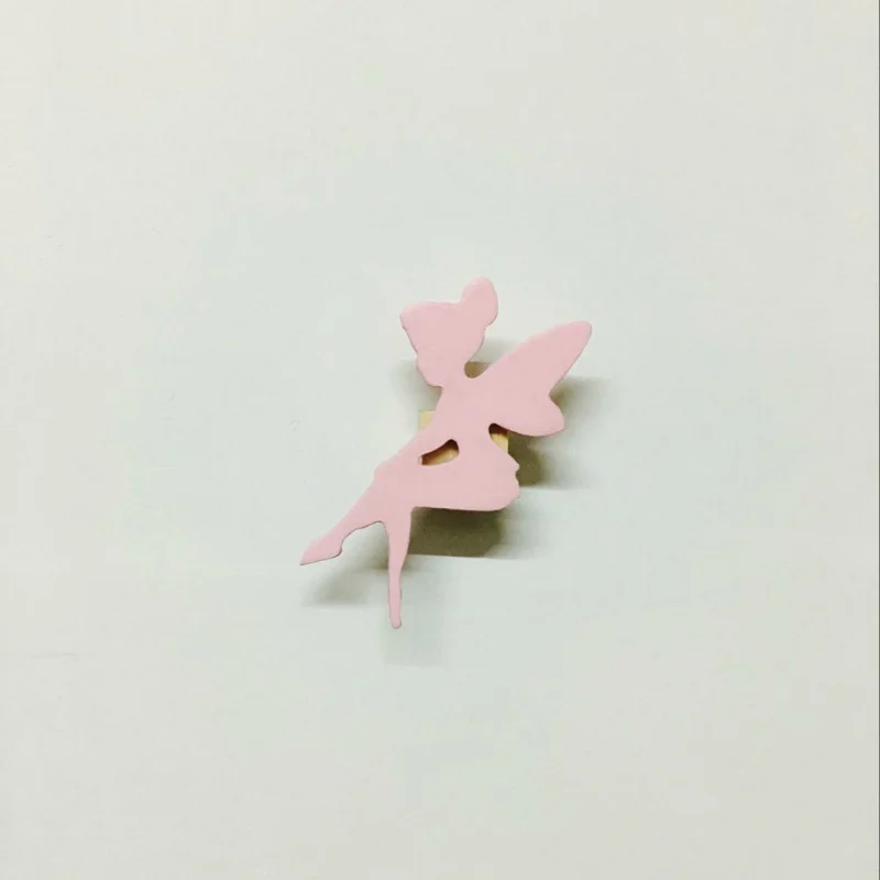 Милый ангел деревянный крючок для одежды украшение стены комнаты детская