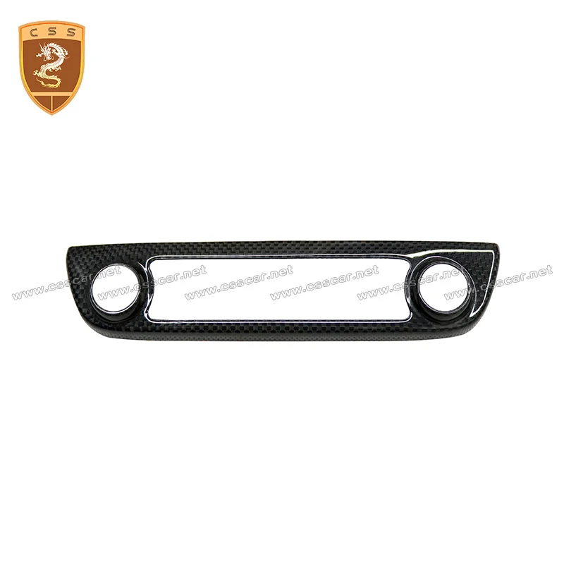 Углеродное волокно центральный регулятор громкости AC Кнопка Крышка отделка