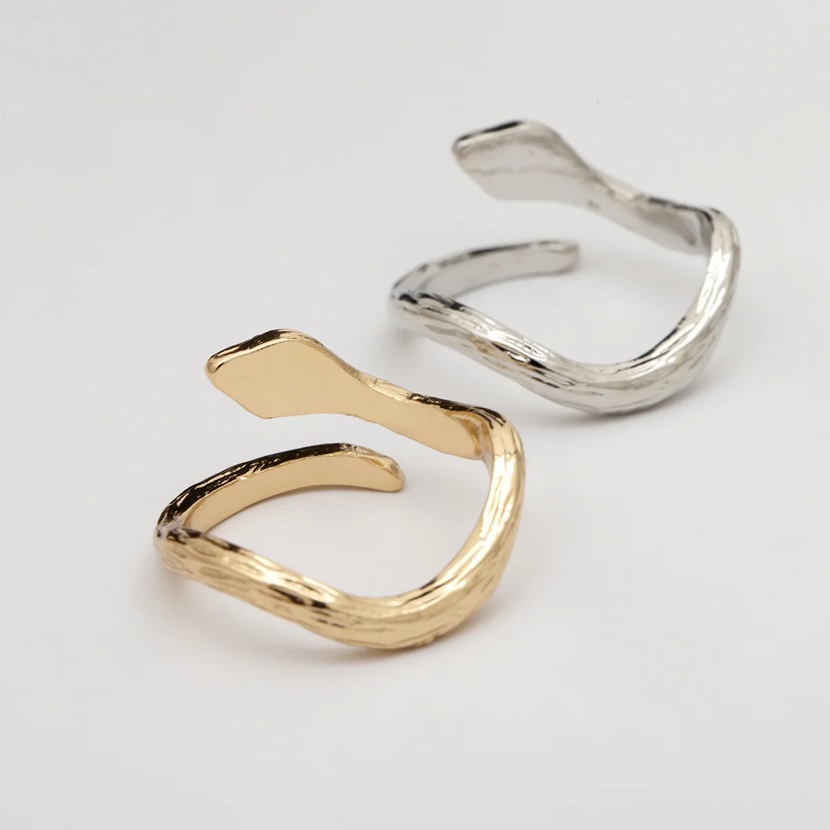 Азиатский Западный Ретро преувеличенный модный браслет в стиле панк с золотой