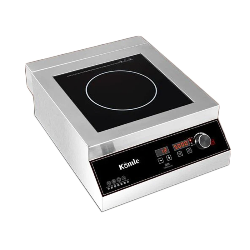 Промышленная индукционная плита 5000 Вт электромагнитная большой мощности