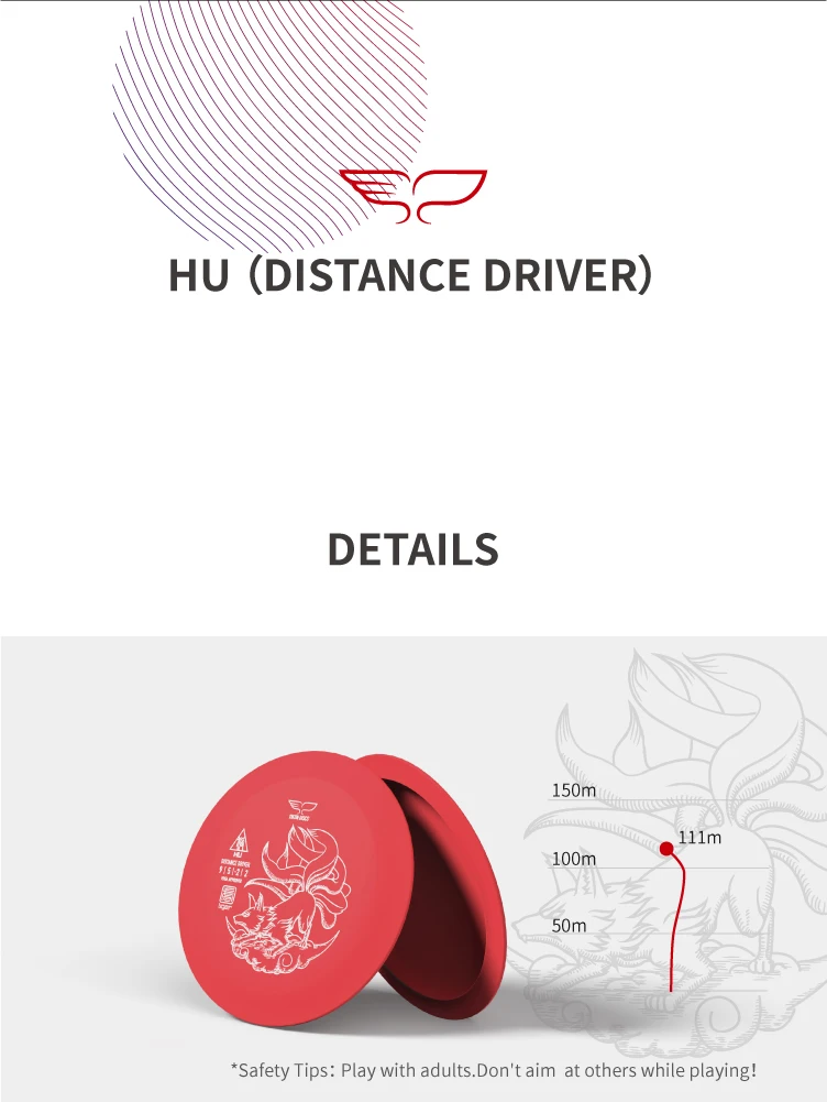 YIKUN диски PDGA одобренный диск Гольф диск драйвер HU