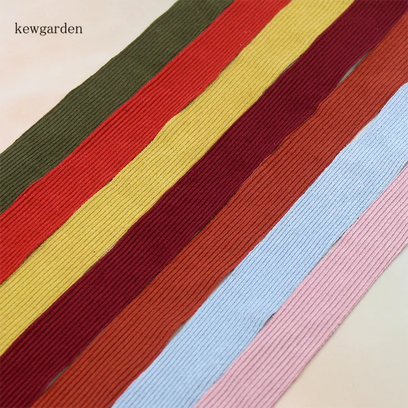 Kewgarden вязаная шерстяная ткань полосатая лента 1 5 дюйма дюйм 10 мм DIY бант