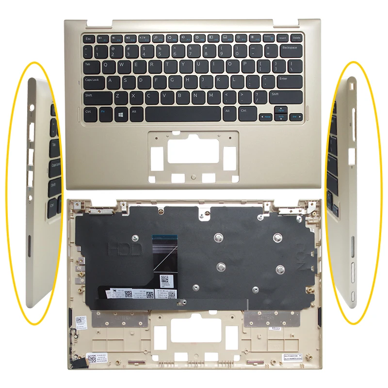 Чехол накладка для клавиатуры Dell 11 3000 3147 3148 P20T 3158 7130 верхний чехол|Сумки и чехлы