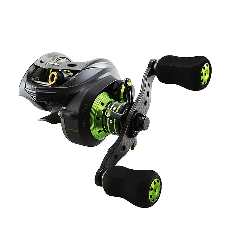 OKUMA Рыболовная катушка HELIOS с низким профилем для ловли на живца 9+1BB Casting 6,3 кг мощности, коррозионностойкая графитовая рама.