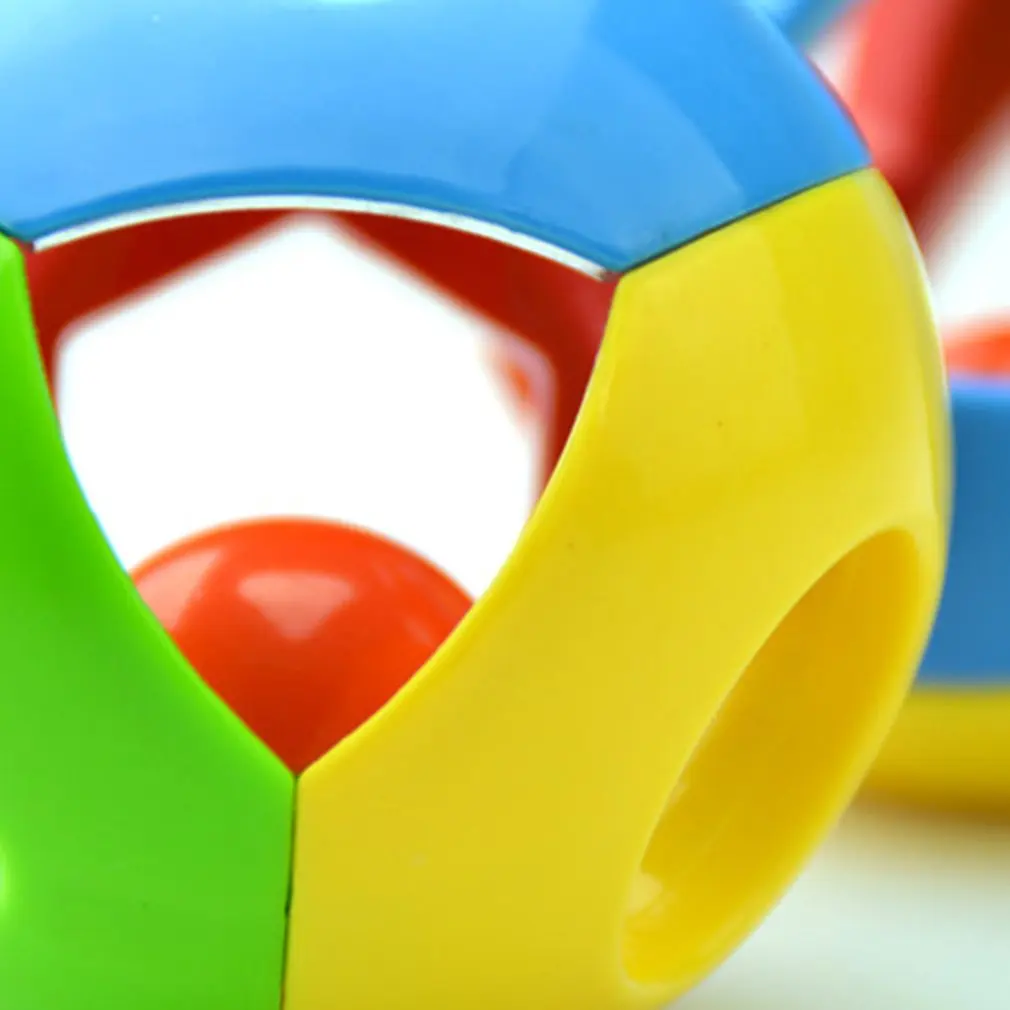 Детская погремушка мяч игрушка ручной захват встряхивание шейкер звонок