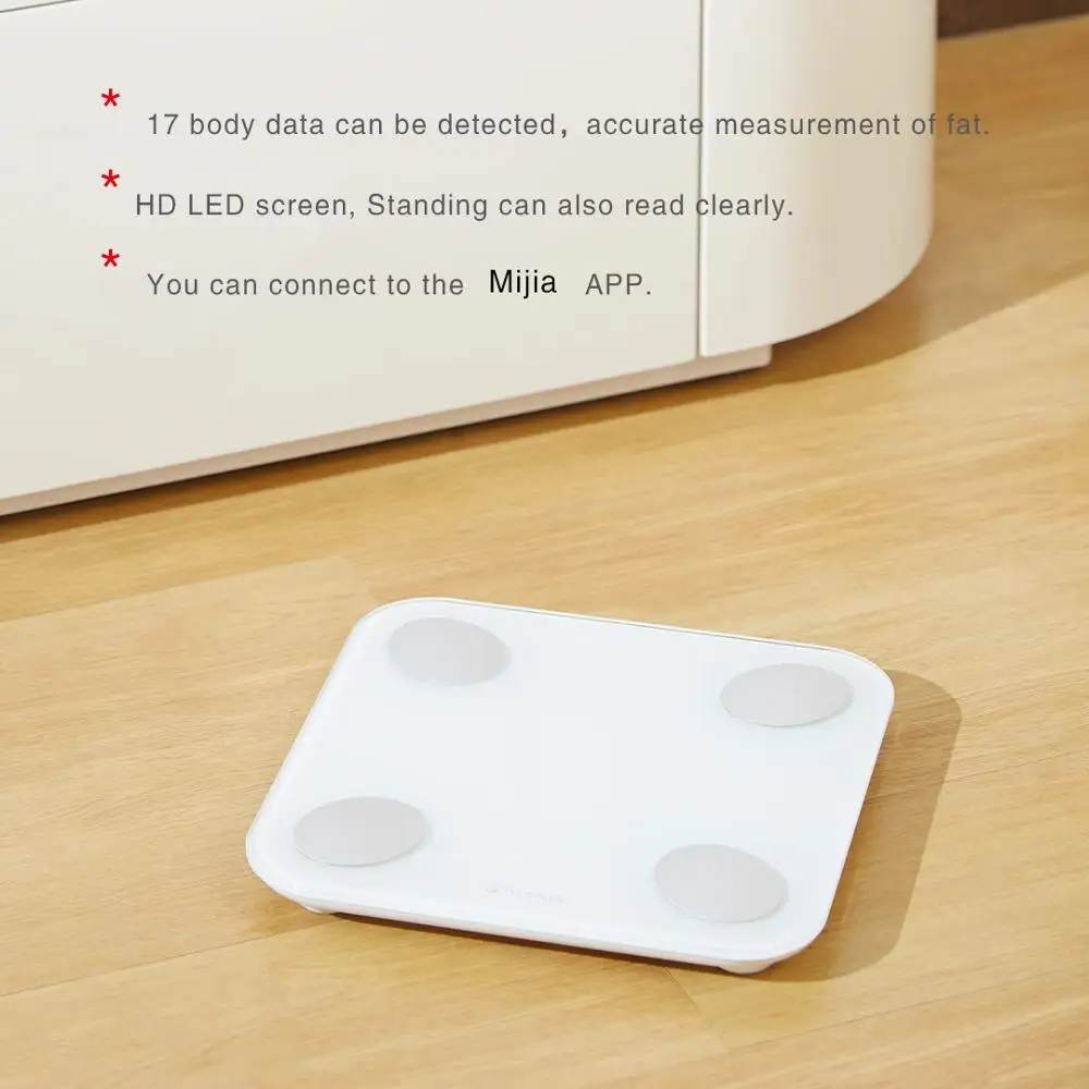 XIAOMI MIJIA YUNMAI весы для тела и жира mini2 умные весы для ванной электронные цифровые Mihome приложение 17 шт. анализ данных фитнес