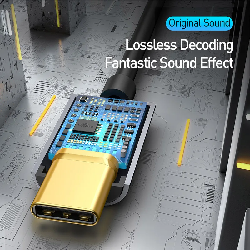 Переходник Baseus для наушников с USB Type C на 3 5 мм|Переходники и адаптеры| |
