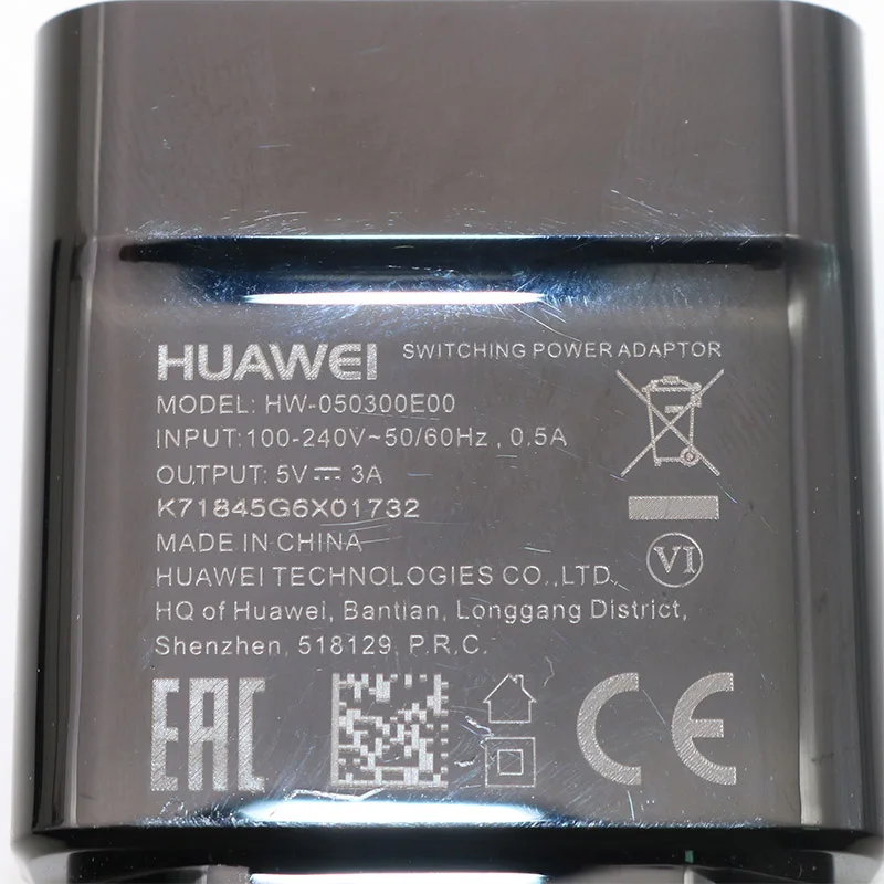 Оригинальное зарядное устройство Huawei 5 В 3 А США QC 2 0 адаптер быстрой зарядки USB