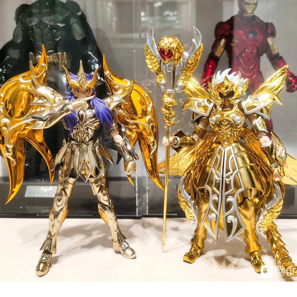 

Saint Seiya Myth Cloth Soul of God EX Milo Scorpio & ofiuco / Ophiuchus The Knights of the Zodiac Figures Metal Armor Model Toys