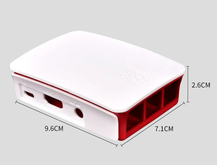 Пластиковый защитный чехол для Raspberry Pi 3 / B + профессиональный корпус из