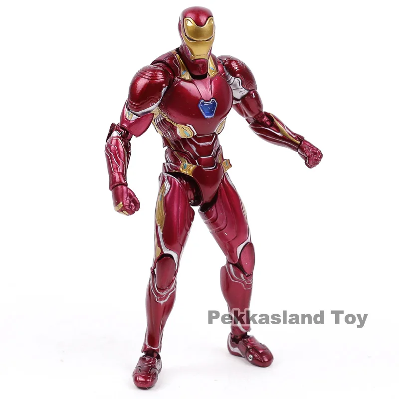 СВЧ с принтами &quotMarvel&quot &quotМстители&quot Бесконечная война фигурку Железный