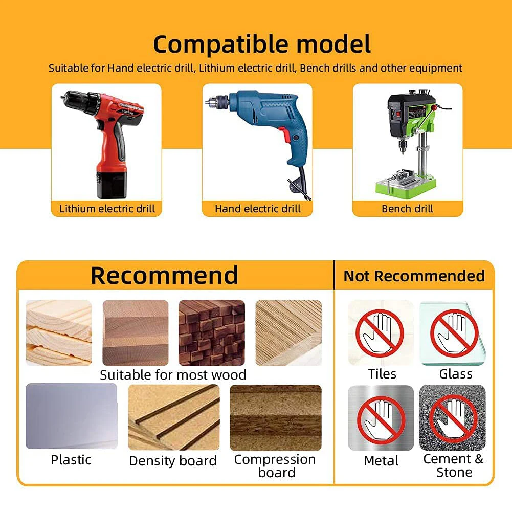Набор фрез для деревообработки комплект из 1/5 насадок 8 мм быстрорежущей стали