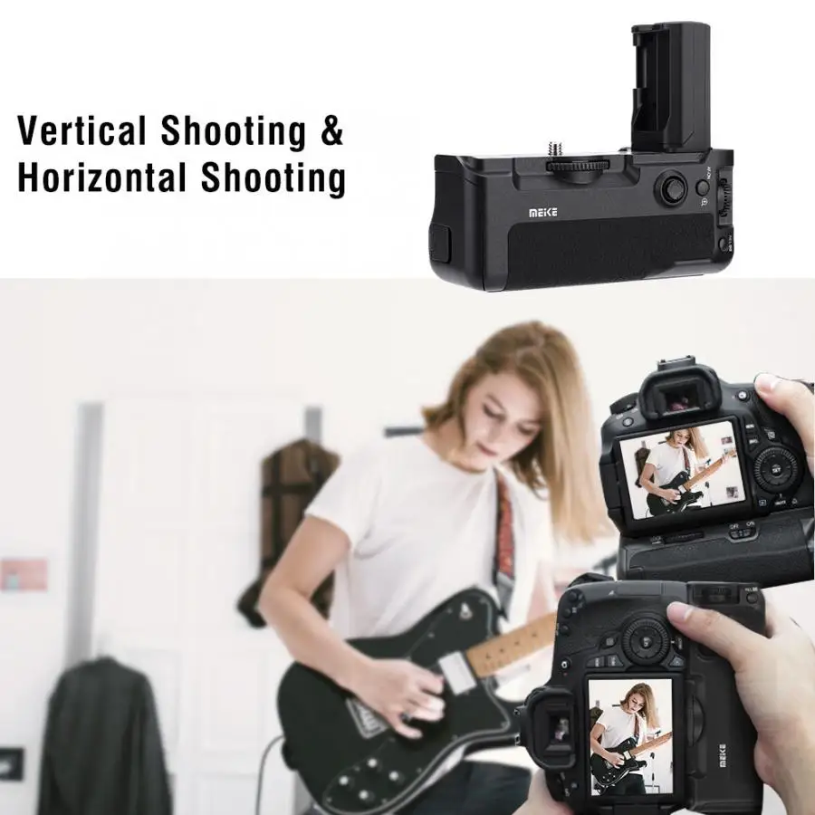 Камера батарея ручка Meike MK A9 Вертикальная l кронштейн для SonyA9 A7III контроллер ontrol