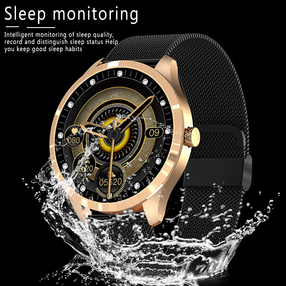 

2021 New Sports Smart Watch Men Touch Screen Fitness Trackers Blood Pressure Heart Rate Sleep Reloj Inteligente smart watch Q9L
