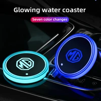 car cup holder water bottle holder mat with led light for mg zs gs 5 gundam 350 parts tf gt mg3 mg5 mg6 mg7 hs hector morris