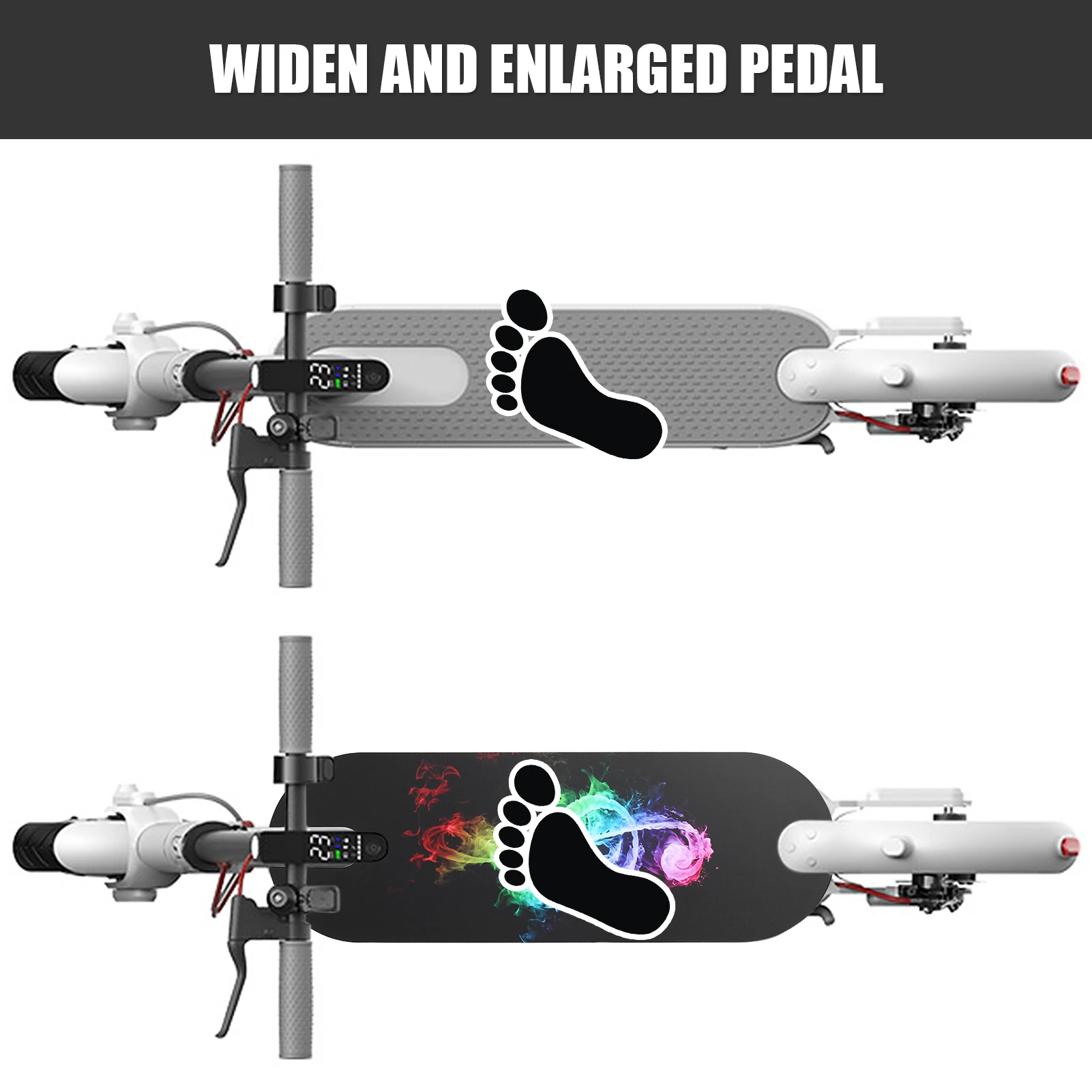 

Scooter Widen Foot Pedal Non-slip Bottom Plate Electric Scooter Accessory Replacement For Xiaomi M365 Accessories Kit
