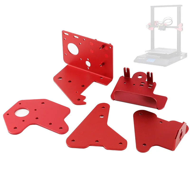 

1pc 3D Printer CR-10S PRO Extruder XZ Axis Front Back Plate Fixed Plate