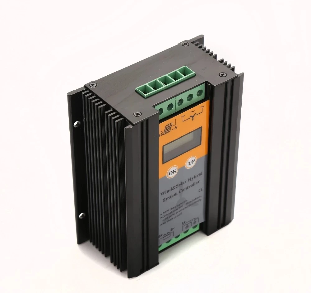 Уличный светильник ветряная солнечная гибридная система контроллер заряда 300 Вт