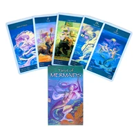 new tarot of mermaids cards divination deck entertainment parties board game support drop shipping 78pcsbox
