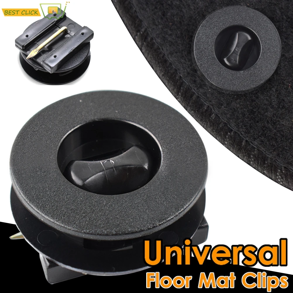 Универсальные автомобильные напольные монтажные точки коврик зажимы крепление