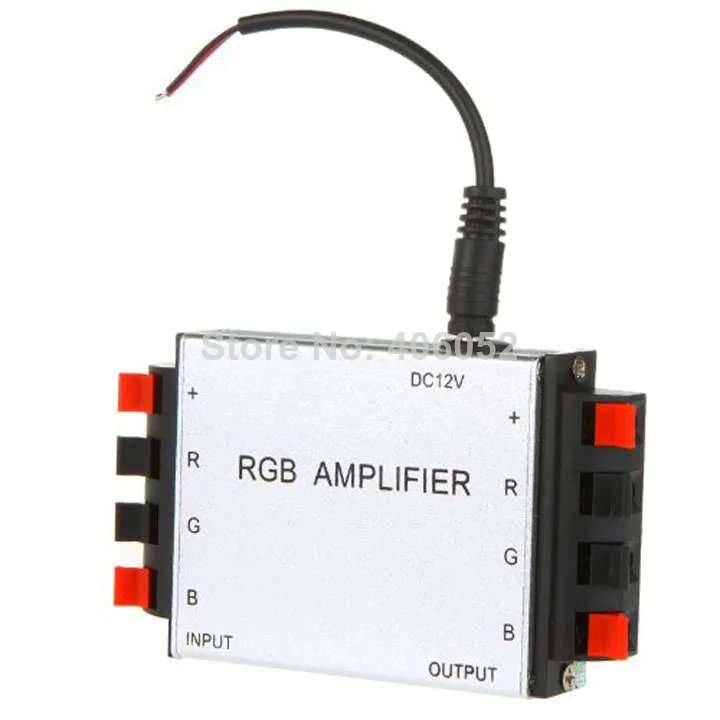 

LED RGB Amplifier DC12V input 4A*3 channels output for RGB Led Strip Light