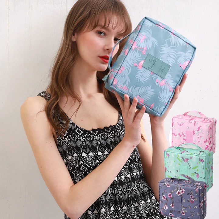 Женские косметички Женская креативная дорожная сумка удобная нейлоновая