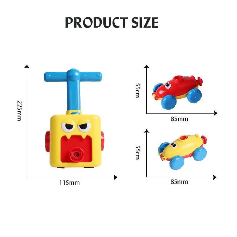 

Kids Car Toys For Children Inertial Power Balloon Car Toy Puzzle Fun Education Science Experiment Toy Balloon Toys For Children