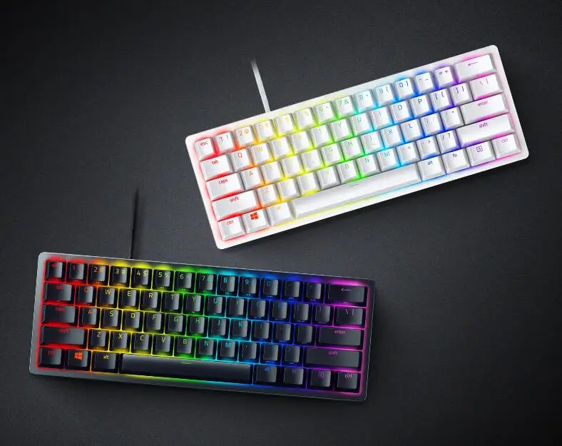 

Deathadder V2 Mini, BlackShark V2, Viper , Huntsman Mini(Clicky Optical Switch), Glorious Model O/O- Pink, D Minus