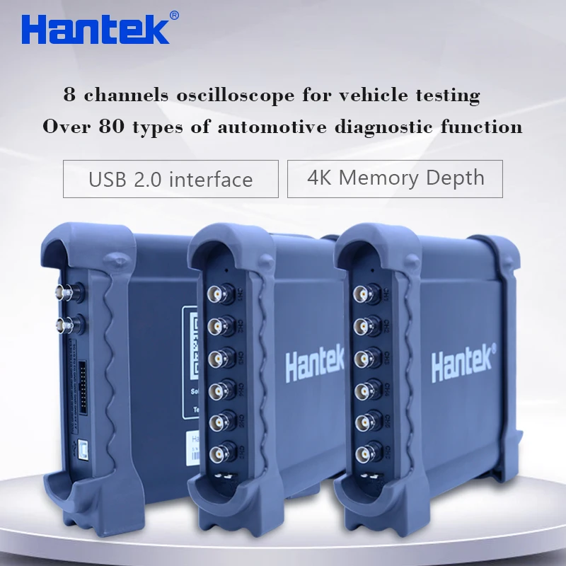 Цифровой мультиметр Hantek 1008C программируемый автомобильный осциллограф 8 каналов