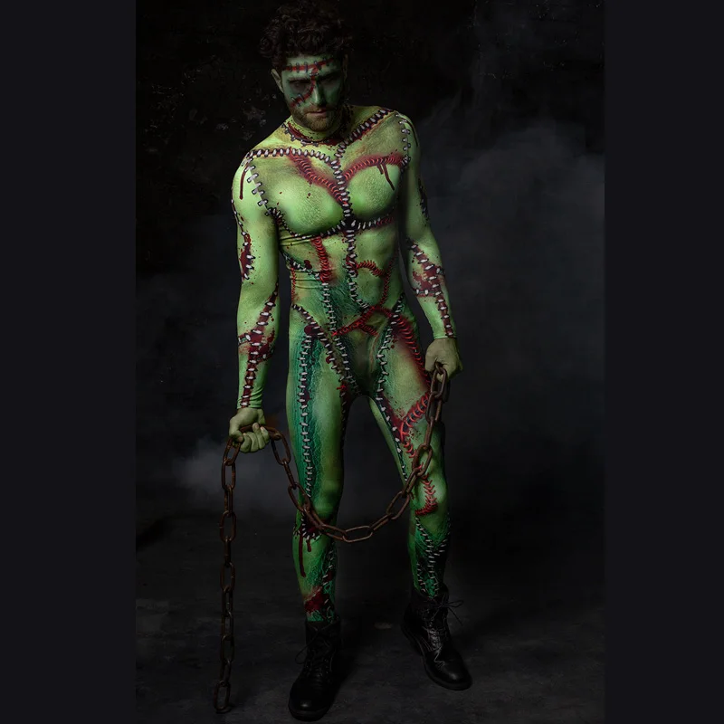 Страшные костюмы для косплея взрослых мужские и женские с шрамами сексуальное