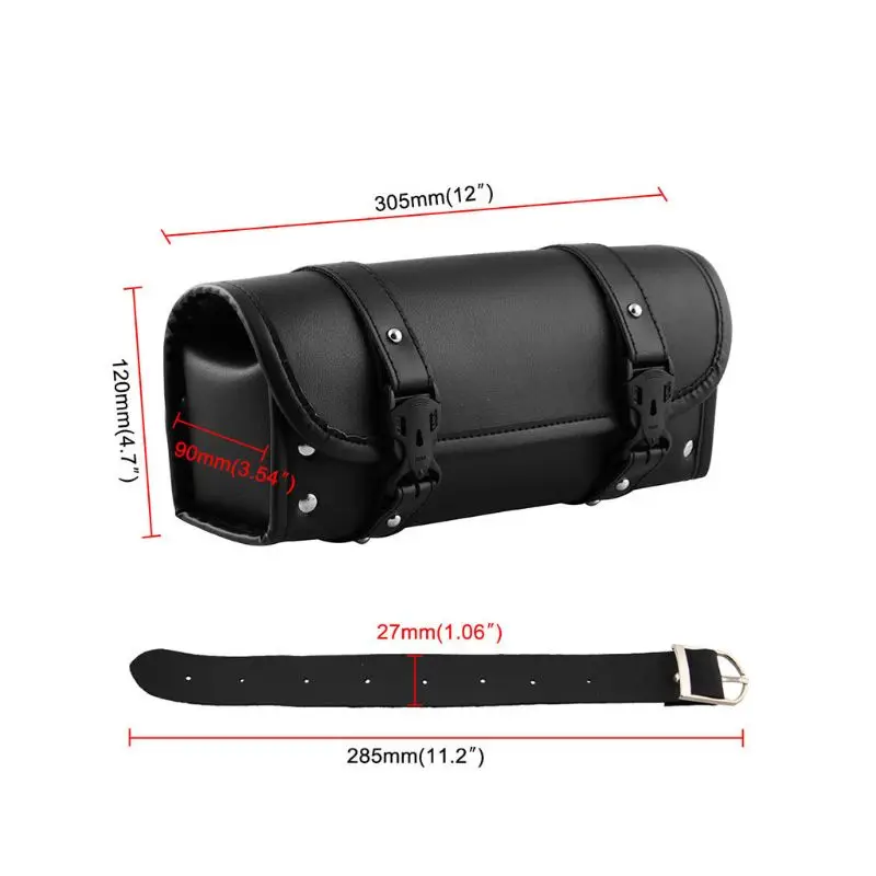

1 Pc Retro Motorcycle Front Fork Handlebar Bag Multifunction Tool Side Pack Bag For Yamaha Tool Bag