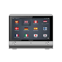 ai business translator 72 languages speech recognition simultaneous translation 8 inch large lcd screen