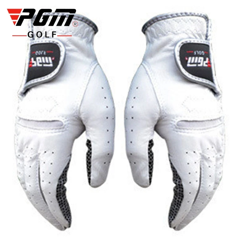 PGM мужские кожаные перчатки для гольфа мягкие дышащие из чистой овчины