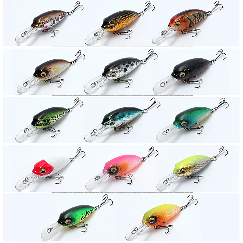 4 8g Crank приманка Minnow рыболовные приманки для рок гольян Мини искусственные